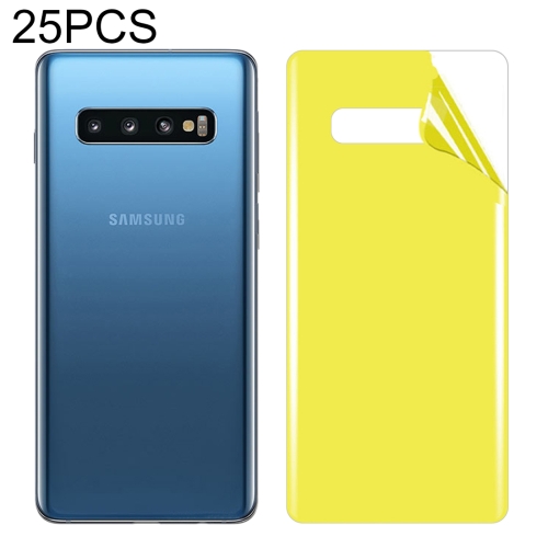 

25 PCS For Galaxy S10 Soft TPU Full Coverage Back Screen Protector