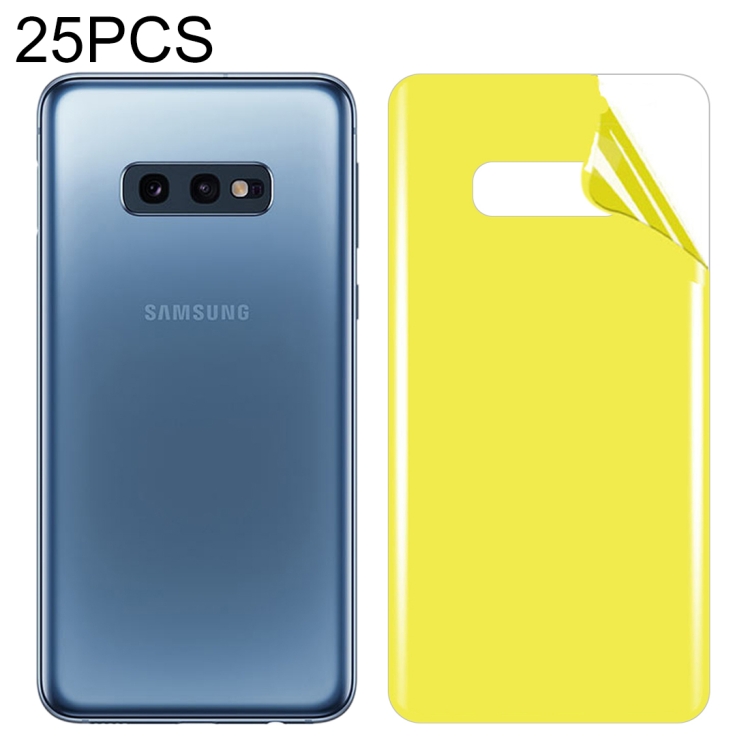 

25 PCS For Galaxy S10e Soft TPU Full Coverage Back Screen Protector