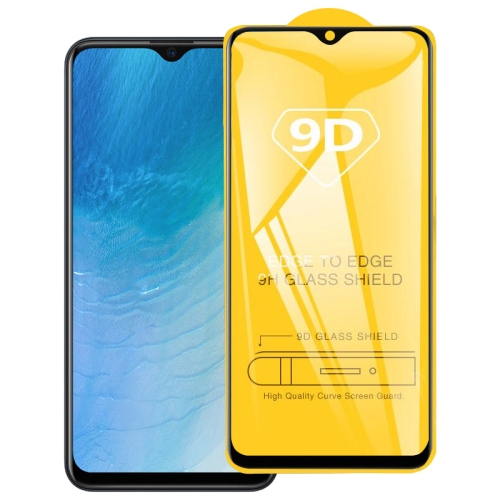 

For Vivo Y19 9D Full Glue Full Screen Tempered Glass Film