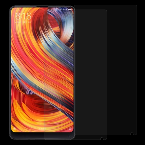 

2 PCS for Xiaomi Mi MIX 2 0.26mm 9H Surface Hardness 2.5D Curved Edge Tempered Glass Screen Protector