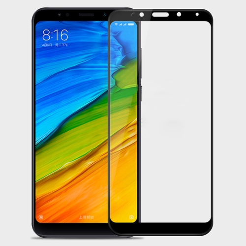 

MOFI for Xiaomi Redmi 5 Plus 0.3mm 9H Surface Hardness 3D Curved Edge Anti-scratch HD Full Coverage Glass Screen Protector(Black)