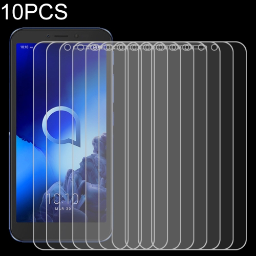 

10 PCS 9H 2.5D Non-Full Screen Tempered Glass Film For Alcatel 1V