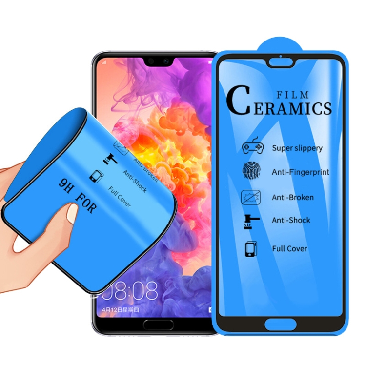 

2.5D Full Glue Full Cover Ceramics Film For Huawei P20