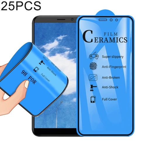 

25 PCS 2.5D Full Glue Full Cover Ceramics Film for Huawei Mate 10 Lite