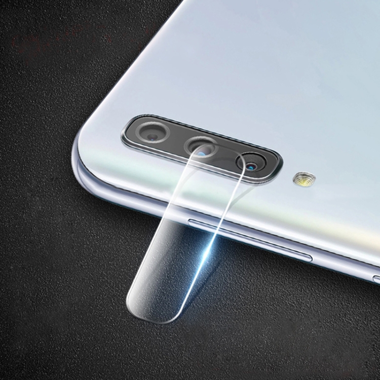 

For Galaxy A50s 0.15mm 9H Round Edge Rear Camera Lens Tempered Glass Film