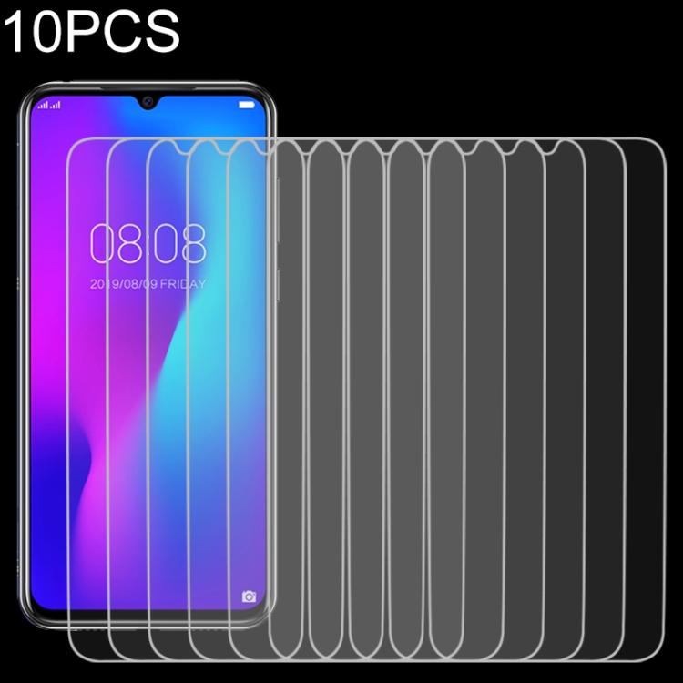 

10 PCS 9H 2.5D Non-Full Screen Tempered Glass Film For DOOGEE N20