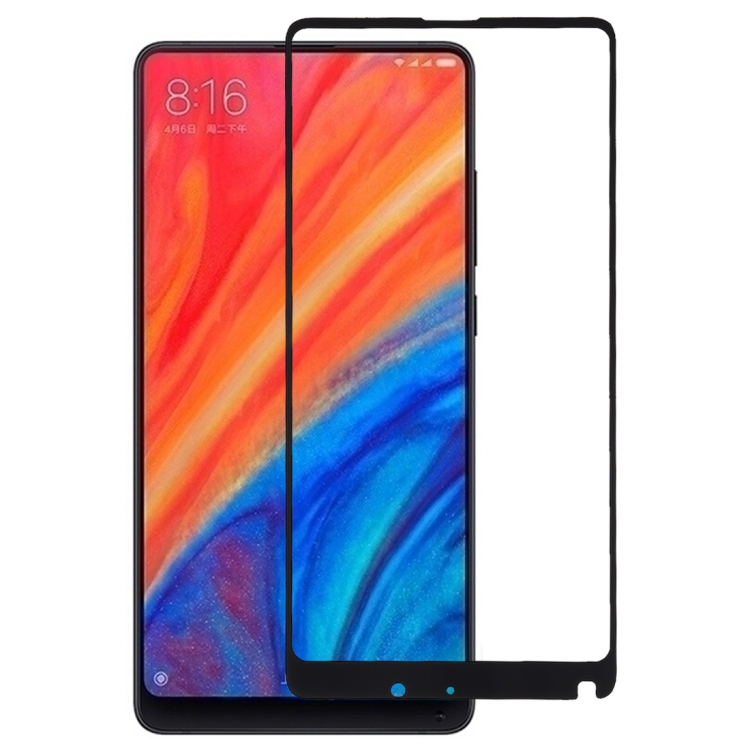 

0.33mm 9H 2.5D Full Screen Fully Adhesive Tempered Glass Film for Xiaomi Mi Mix 2S(Black)