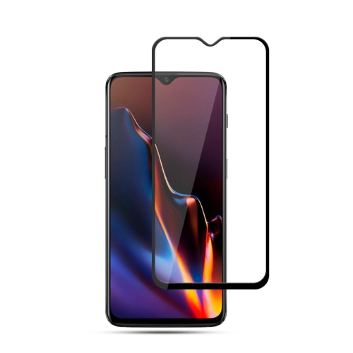 

mocolo 0.33mm 9H 2.5D Silk Print Tempered Glass Film for OnePlus 6T (Black)