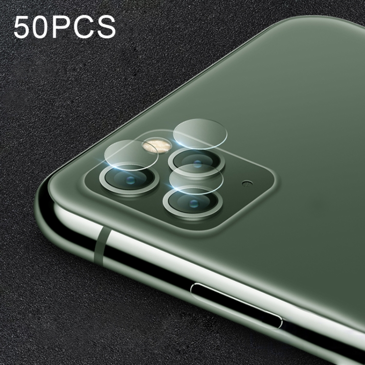 

50 PCS Soft Fiber Back Camera Lens Film for iPhone 11 Pro