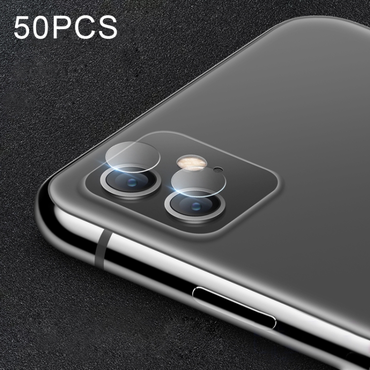 

50 PCS Soft Fiber Back Camera Lens Film for iPhone 11