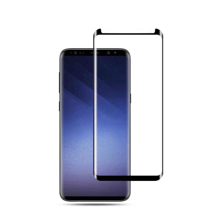 

mocolo 0.33mm 9H 3D Full Glue Curved Tempered Glass Film for Galaxy S9 (Black)