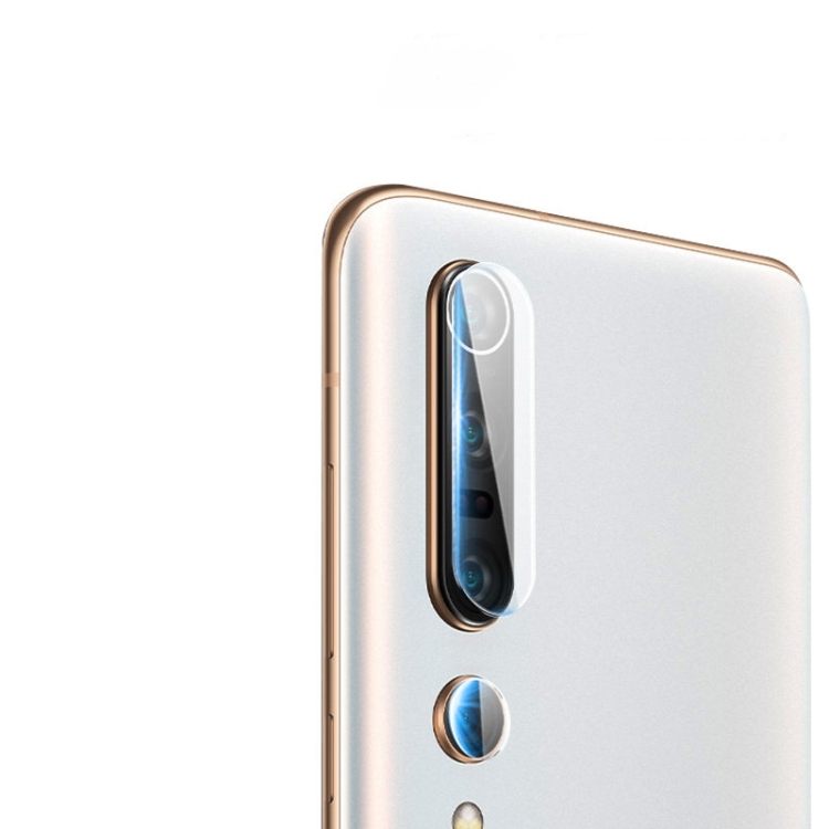 

10 PCS For Xiaomi Mi 10 Pro 5G 2.5D Transparent Rear Camera Lens Protector Tempered Glass Film