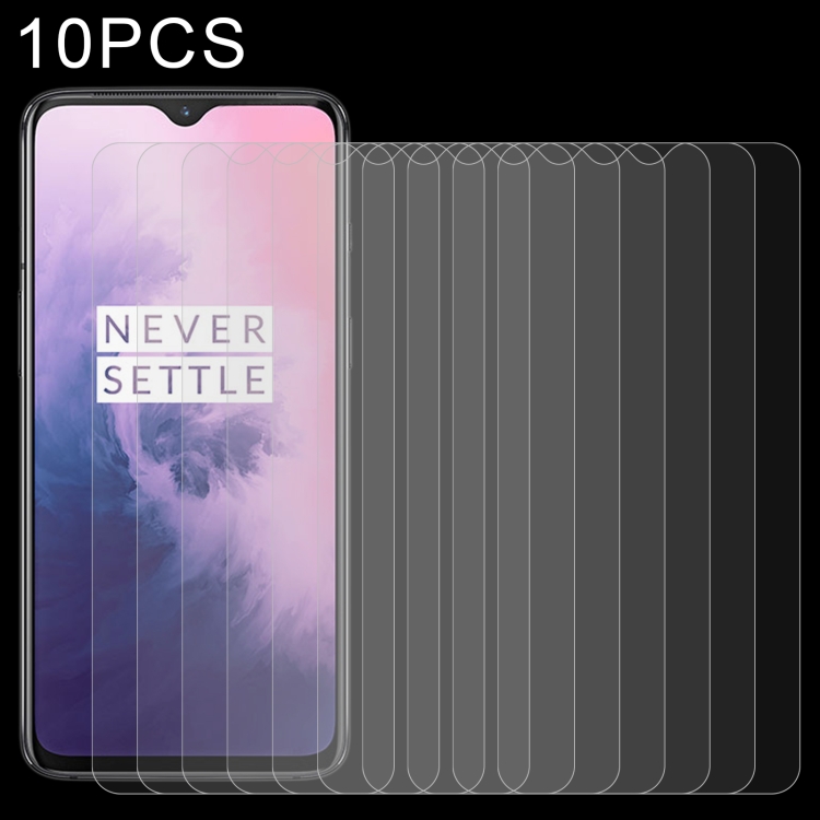 

10 PCS 0.26mm 9H 2.5D Tempered Glass Film for OnePlus 7