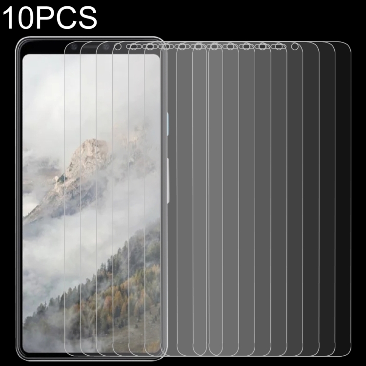 

10 PCS 0.26mm 9H 2.5D Tempered Glass Film for Google Pixel 4