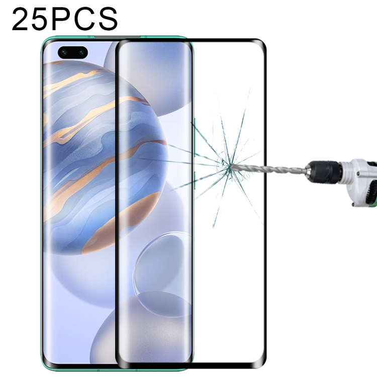 

For Huawei Honor 30 Pro 25 PCS 3D Curved Edge Full Screen Tempered Glass Film