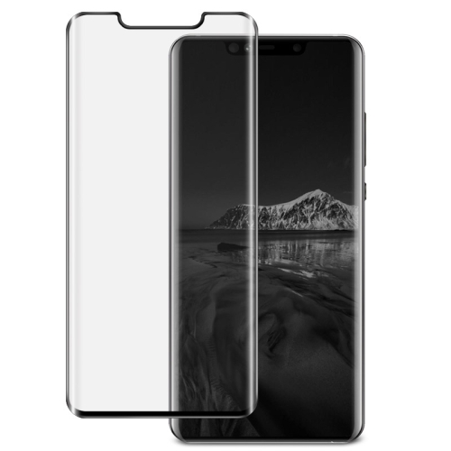 

IMAK 9H 3D Curved Surface Full Screen Tempered Glass Film for Huawei Mate 20 Pro (Black)