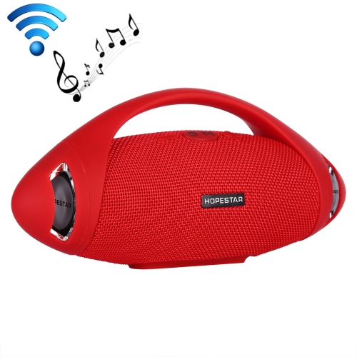 

HOPESTAR H37 Waterproof Portable Stereo Wireless Bluetooth Speaker with Built-in Microphone, Support U Disk & MP3(Red)