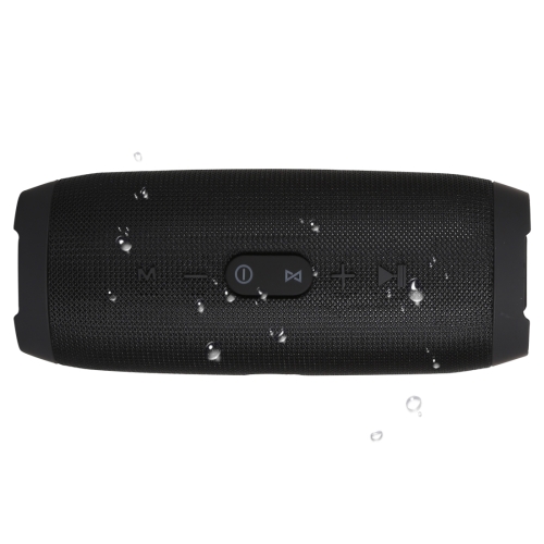 

Charge3 Life Waterproof Bluetooth Stereo Speaker, Built-in MIC, Support Hands-free Calls & TF Card & AUX IN & Power Bank(Black)