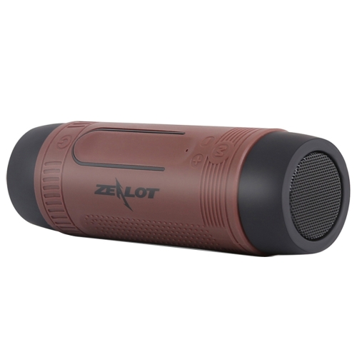 

Zealot S1 Multifunctional Outdoor Waterproof Bluetooth Speaker, 4000mAh Battery, For iPhone, Galaxy, Sony, Lenovo, HTC, Huawei, Google, LG, Xiaomi, other Smartphones(Coffee)