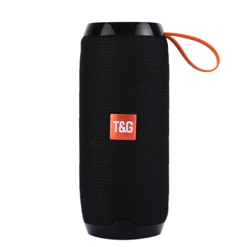 

T&G TG106 Portable Wireless Bluetooth V4.2 Stereo Speaker with Handle, Built-in MIC, Support Hands-free Calls & TF Card & AUX IN & FM, Bluetooth Distance: 10m(Black)