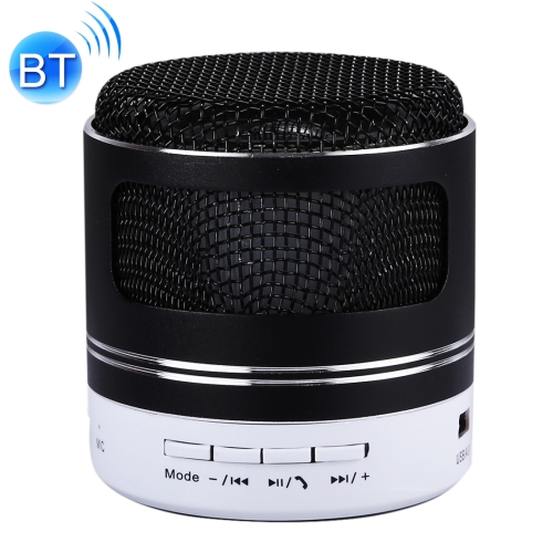 

Portable Mini Bluetooth Speaker, Built-in Mic, for iPhone, Samsung, HTC, Sony and other Smartphones (Black)