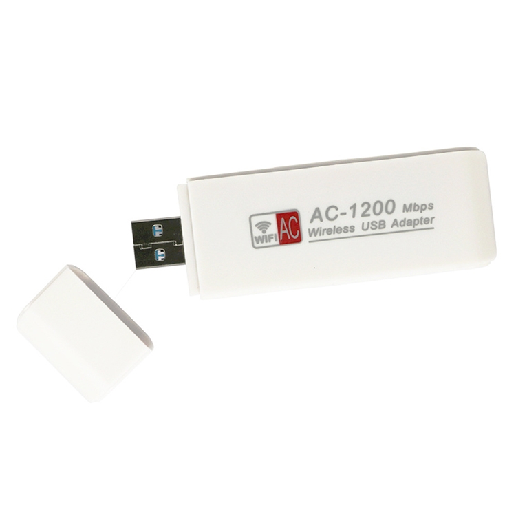 

AC1200M 1200Mbps 2.4G/5G USB 3.0 WiFi Adapter External Network Card