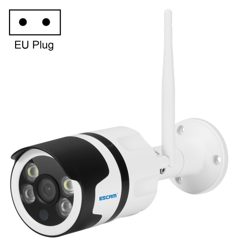 

ESCAM QD106 HD 1080P PAN / Tilt / AI Humanoid Detection WiFi IP Camera, Support Night Vision / TF Card / Two-way Audio(EU Plug)