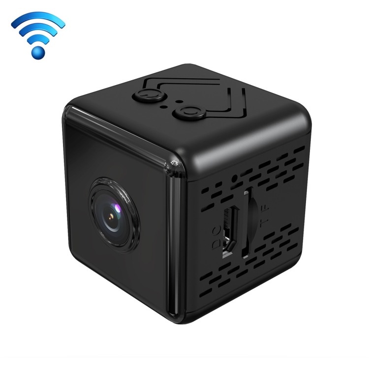 

X6D HD 1080P Wireless Home Mini Surveillance Camera, Support Infrared Night Vision & Motion Detection & TF Card (Black)
