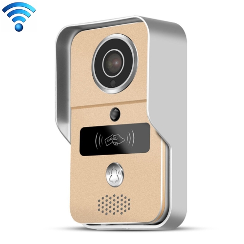 

W02 WiFi Remote Control Unlocking Infrared Sensor Electronic Peephole Smart Doorbell Welcome Device