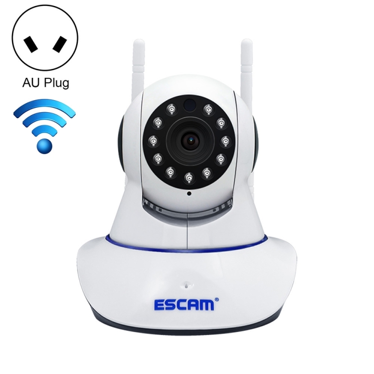 

ESCAM G01 1080P P2P Indoor WiFi IP Camera, Support TF Card / PT / Night Vision / Onvif, AU Plug