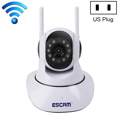 

ESCAM G02 720P 1/4 inch PTZ WiFi IP Camera, Support Motion Detection / Night Vision, IR Distance: 8m(US Plug)