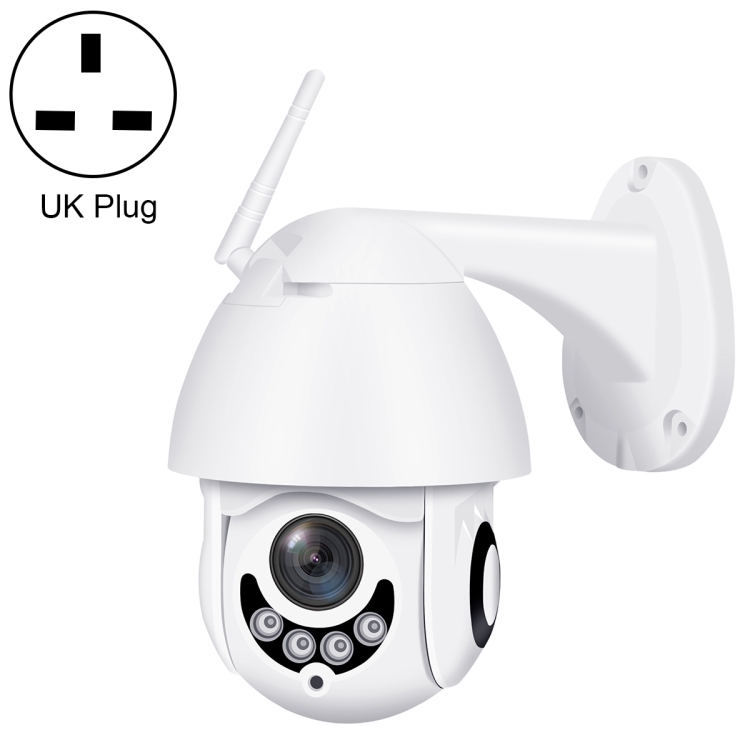 

QX1 1080P HD WiFi IP Camera, Support Night Vision & Motion Detection & Two Way Audio & TF Card, UK Plug