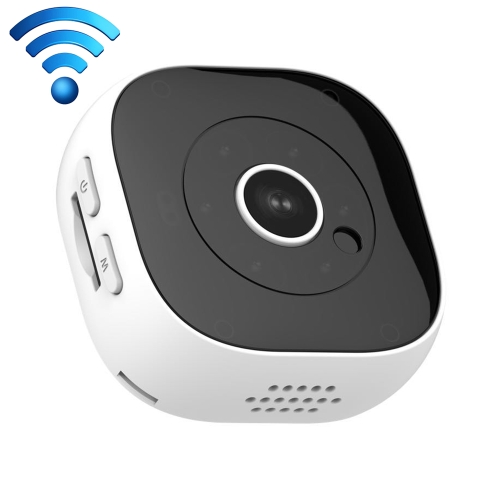

H9 Mini HD 1280 x 720P 120 Degree Wide Angle Wearable Smart Wireless WiFi Surveillance Camera, Support Infrared Night Vision & Motion Detection Recording & 10-20m Local Monitoring & Loop Recording & 64GB Micro SD (TF) Card(White)