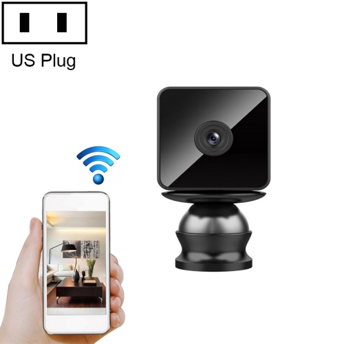 

H9 Small Wireless WiFi HD IP Camera, Support Non-light Night Vision & Mobile Phone Remote Monitoring & Motion Detection / Alarm & 64GB Camera Memory Card, US Plug