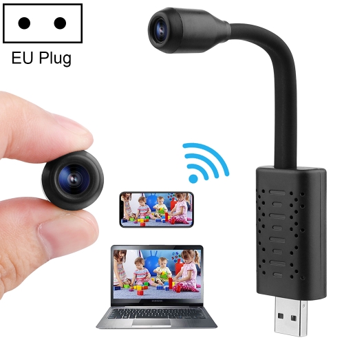 V380-U8 Small Wireless WiFi HD IP Camera without Memory Card, Support Mobile Phone Remote Monitoring & Motion Detection / Alarm, EU Plug