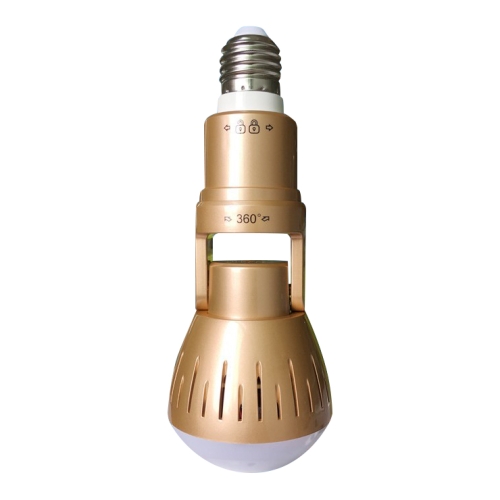 

2.0 Megapixel Panoramic Universal Light Bulb Camera Mobile Phone Remote Installation Home Network HD Plug and Play V380 Monitoring