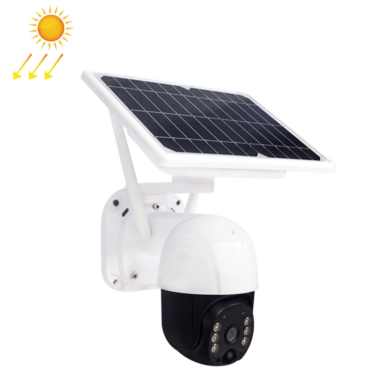 

T23 2288 x 1288P Full HD Solar Powered WiFi Camera, Support PIR Alarm, Night Vision, Two Way Audio, TF Card