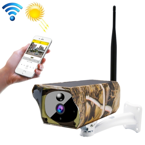 

VESAFE VS-Y4 Maple Leaf Pattern 1080P HD Battery Solar WiFi IP Camera, Support PIR Motion Detection & Infrared Night Vision & TF Card(64GB Max)