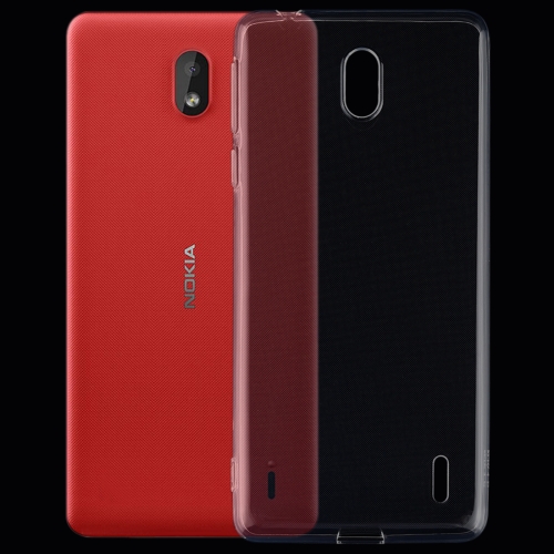 

0.75mm Ultrathin Transparent TPU Soft Protective Case for Nokia 1 Plus