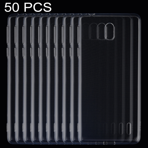 

50 PCS 0.75mm Ultrathin Transparent TPU Soft Protective Case for Nokia 1 Plus