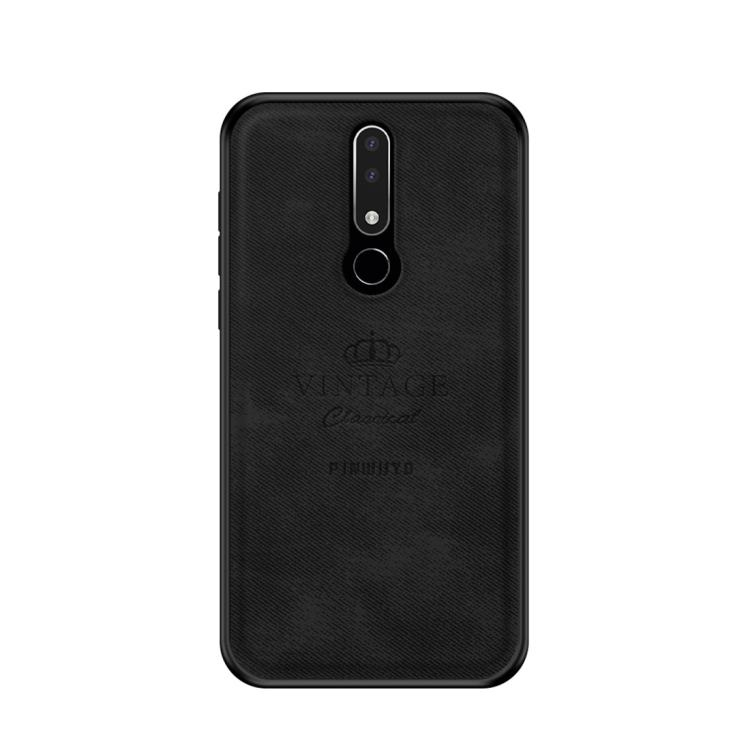 

PINWUYO Shockproof Waterproof Full Coverage PC + TPU + Skin Protective Case for Nokia X3 / 3.1 Plus (Black)