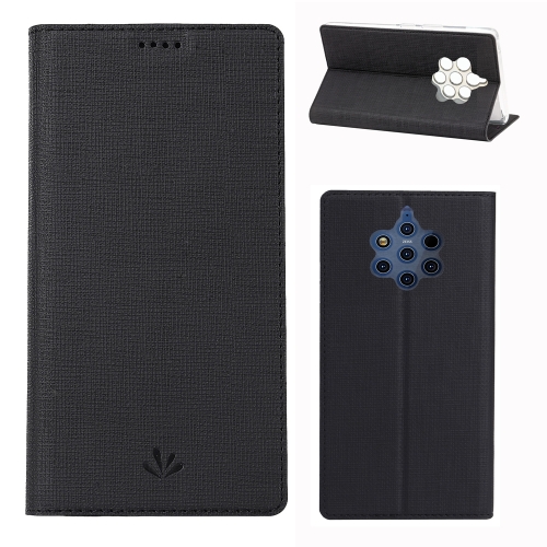 

ViLi DMX Multifunctional Horizontal Flip Leather Case for Nokia 9 Pureview, with Card Slot & Holder (Black)