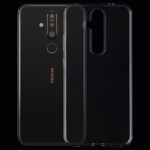 

0.75mm Ultrathin Transparent TPU Soft Protective Case for Nokia X71