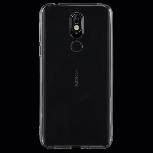 

0.75mm Ultrathin Transparent TPU Soft Protective Case for Nokia 7.1