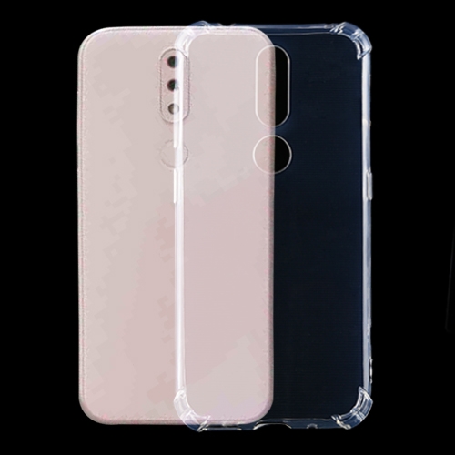 

For Nokia 4.2 Four-Corner Shockproof Ultra-Thin Transparent TPU Case