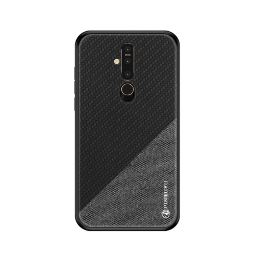 

PINWUYO Honors Series Shockproof PC + TPU Protective Case for Nokia X71 (Black)