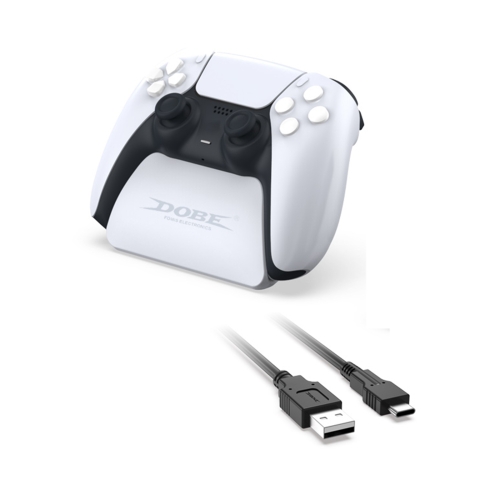 

DOBE TP5-0537B Gamepad Controller Holder with Cable For PS5(White)