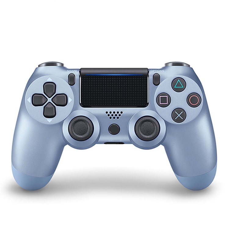 

For PS4 Wireless Bluetooth Game Controller Gamepad with Light, US Version(Blue)