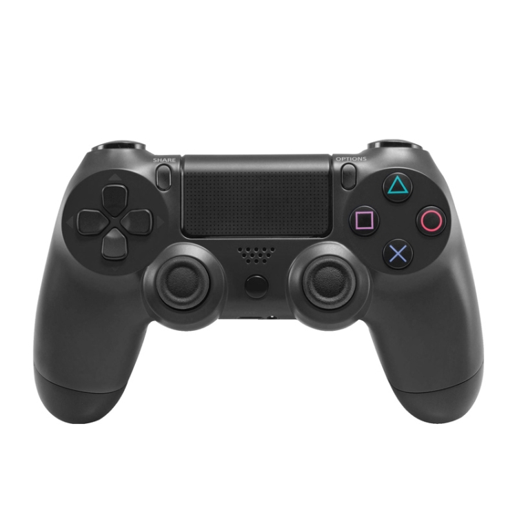 

Wireless Bluetooth Game Handle Controller with Lamp for PS4, US Version(Black)