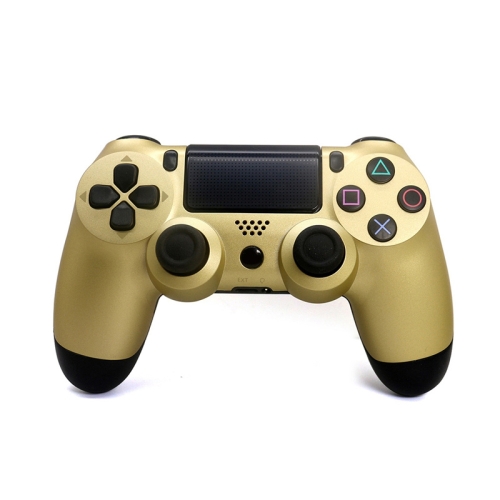 

Wireless Bluetooth Game Handle Controller with Lamp for PS4(Gold)